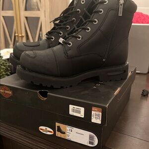 Harley-Davidson Men's Rugged Black Boots